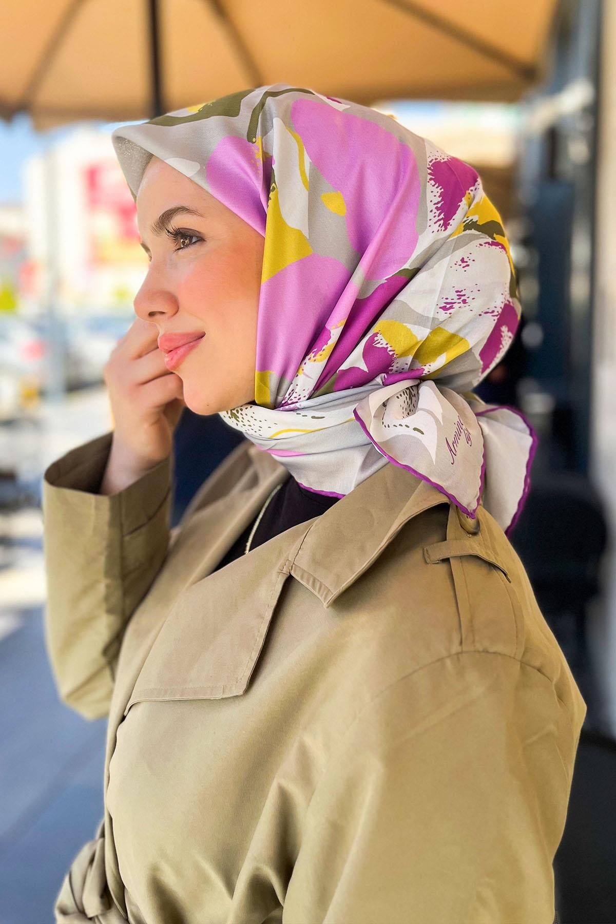 Armine Life Vual Eşarp - İnce Yazlık Kumaş - 10037L-12