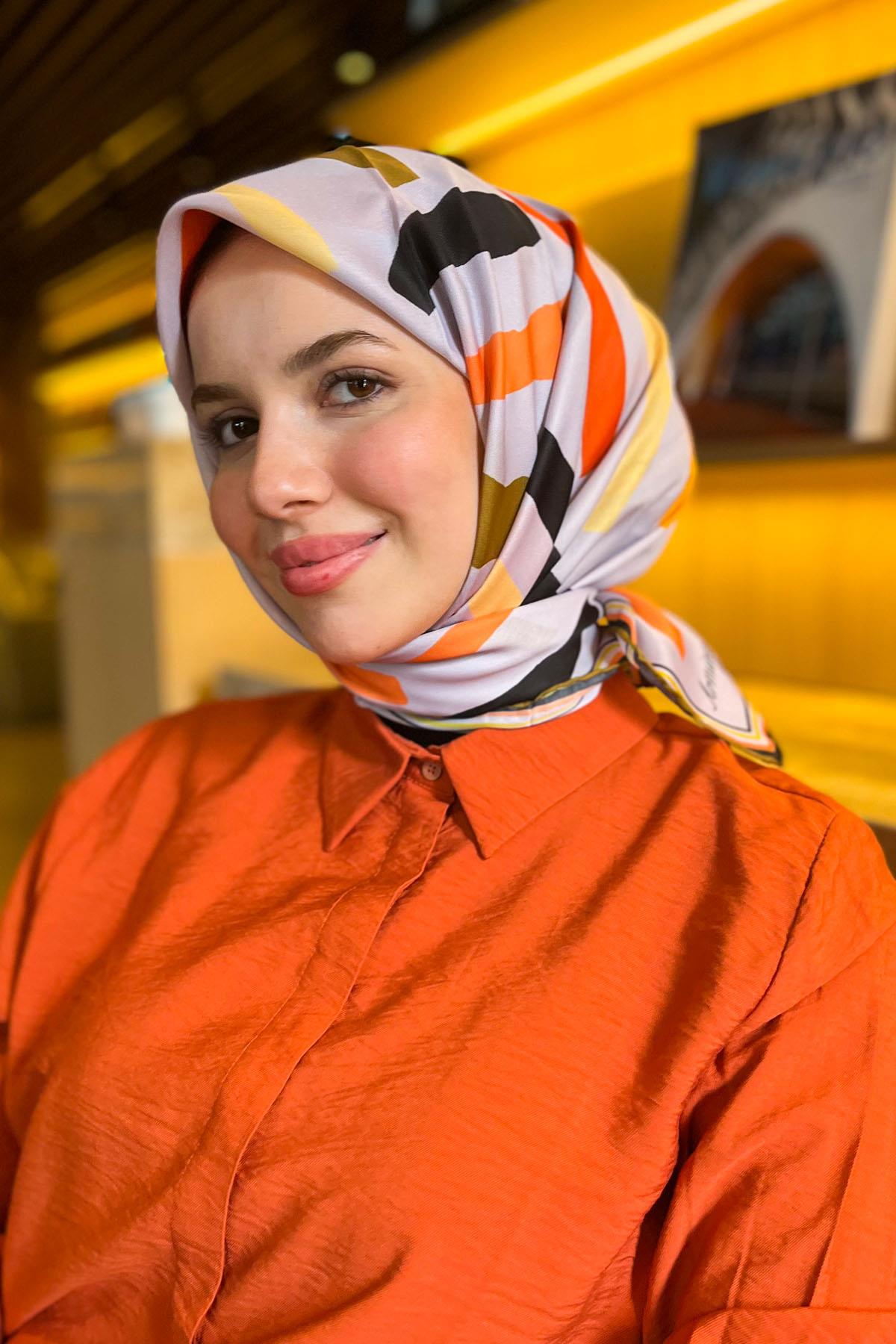 Armine Life Vual Eşarp - İnce Yazlık Kumaş - 10036L-04