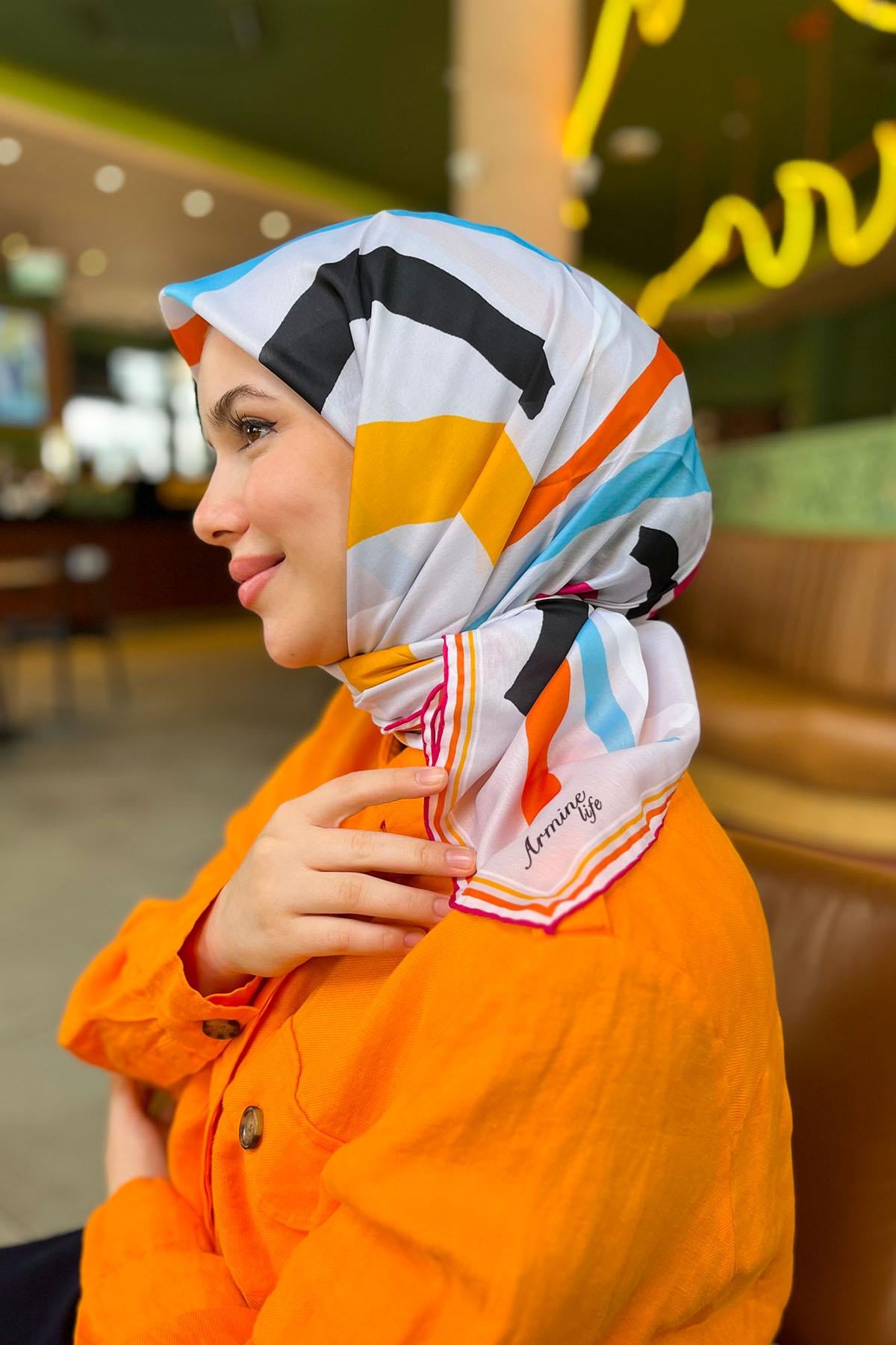 Armine Life Vual Eşarp - İnce Yazlık Kumaş - 10036L-07