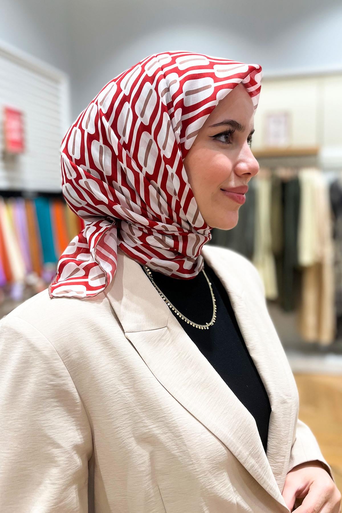 Armine Life Vual Eşarp - İnce Yazlık Kumaş - 10092L-20