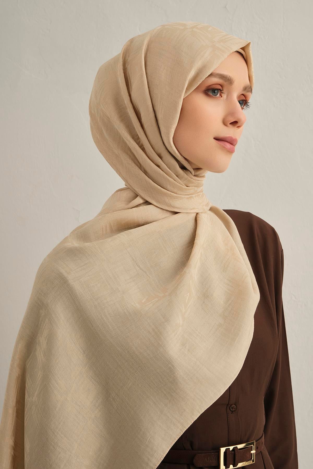 Armine Lyocell Şal - Logo Desen - ALY6-64 - 