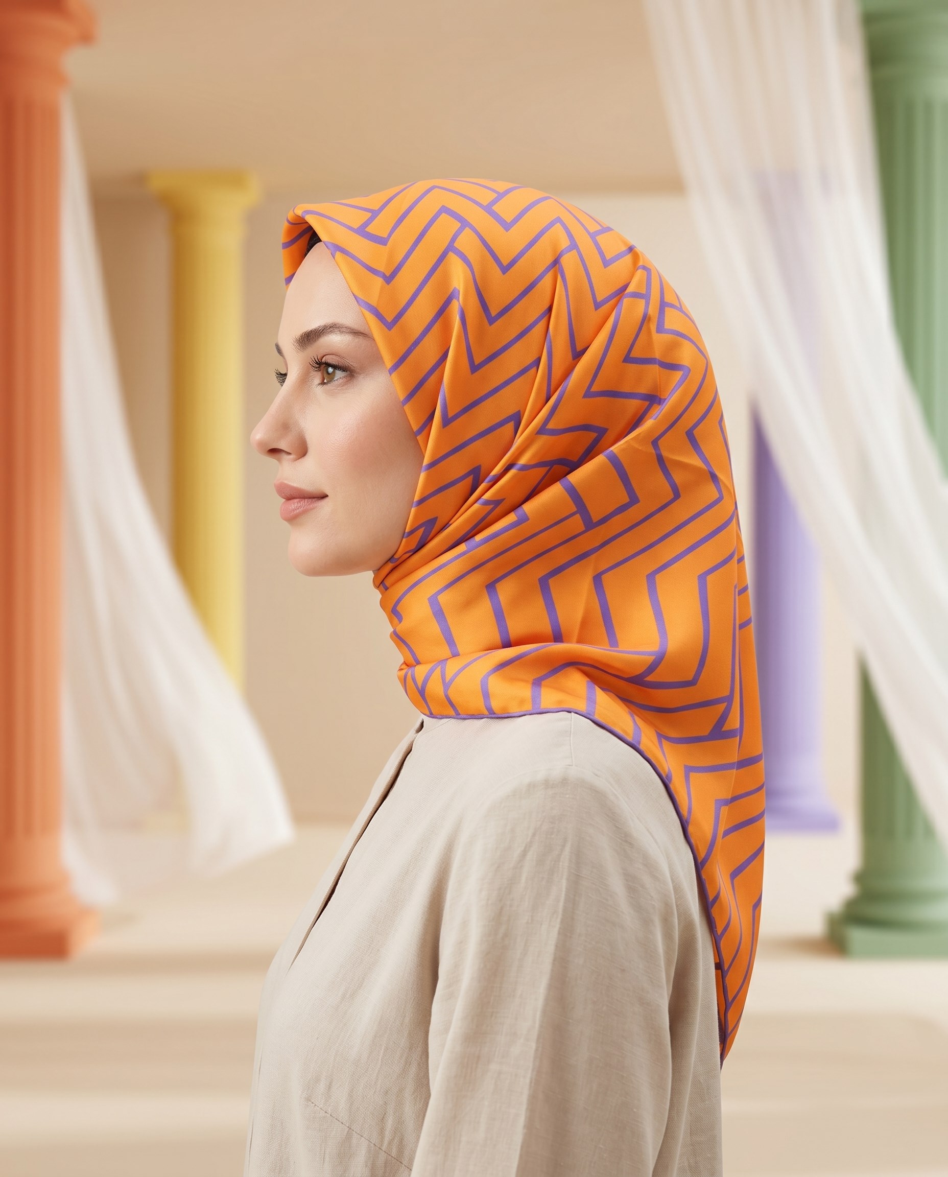 Armine Sport Eşarp - 10019P-06 - Tivil