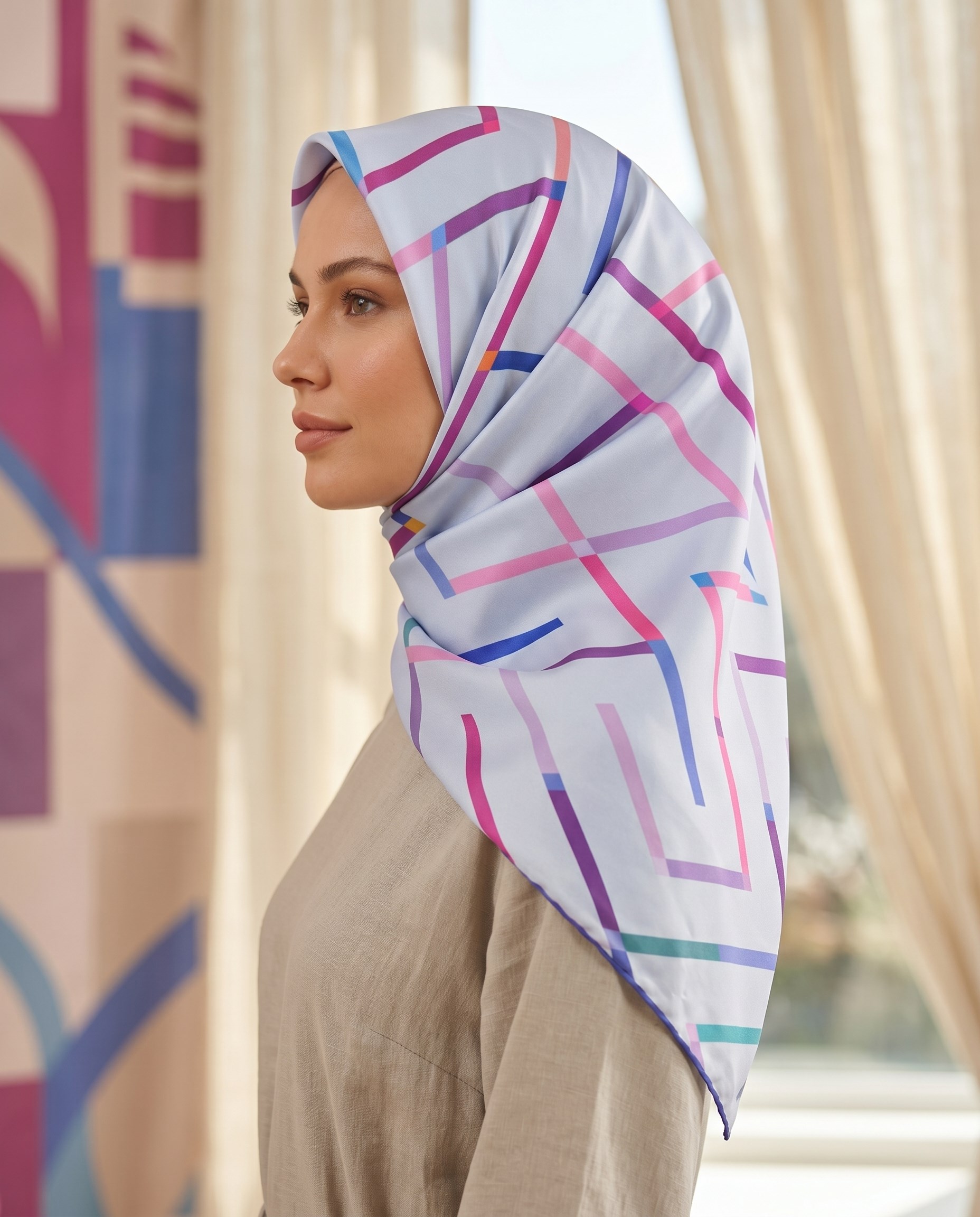 Armine Sport Eşarp - 10026P-05 - Tivil