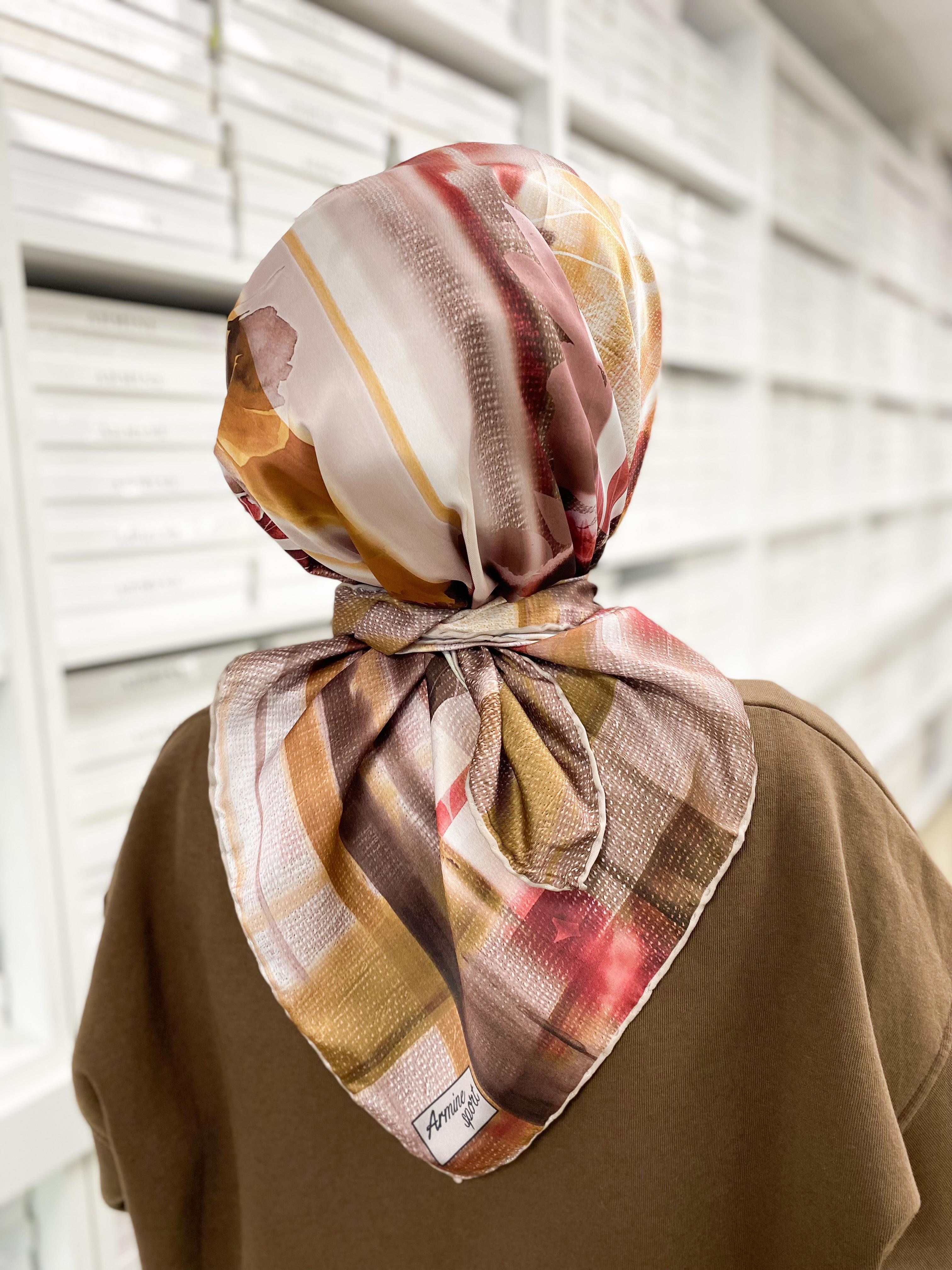 Armine Sport Eşarp - 8256P-07 - Tivil