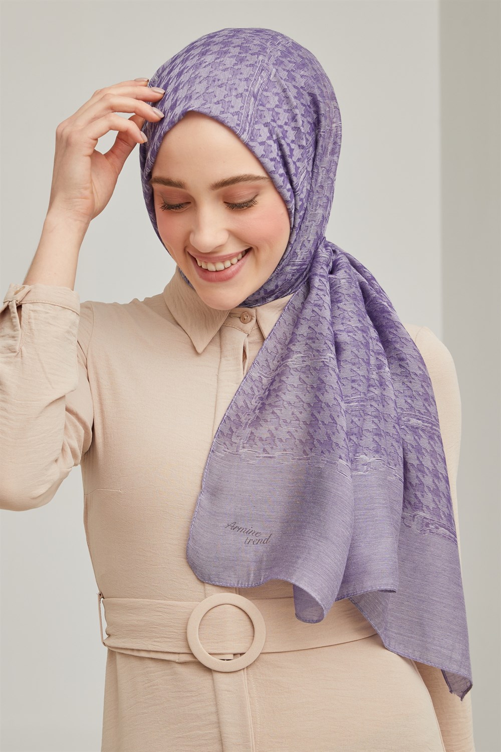 Armine Trend Bahar Şal - Modal Kumaş - ATSBHR-3958