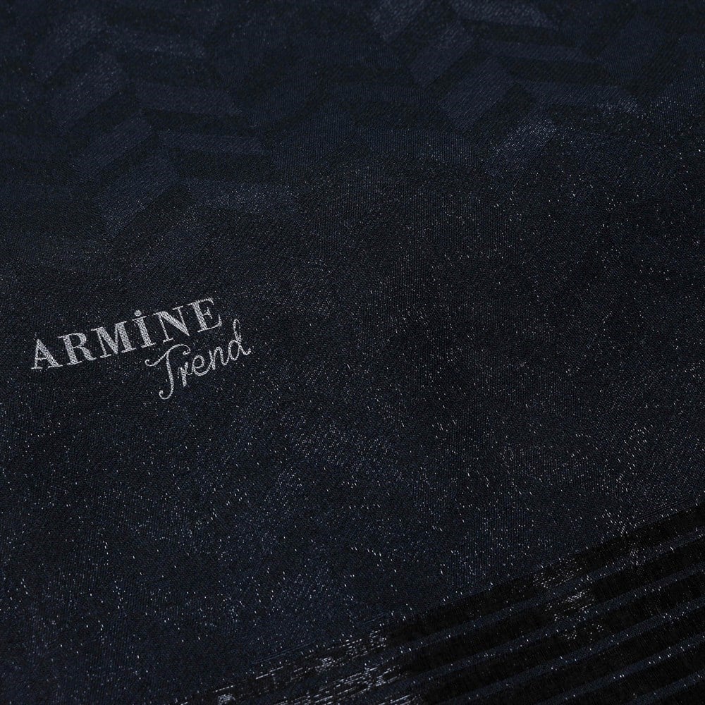 Armine Trend Başak Şal 4467 - Siyah - Siyah