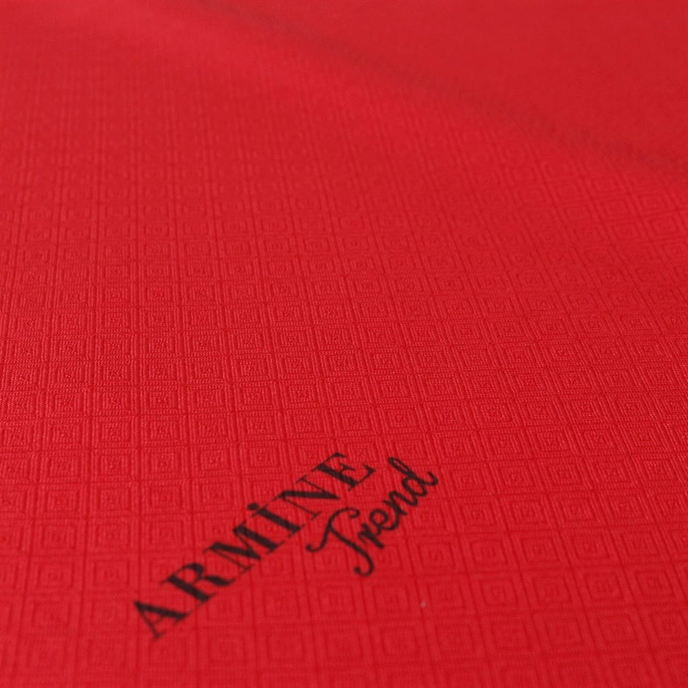 Armine Trend Çini İznik Şal - Kırmızı - FF-41