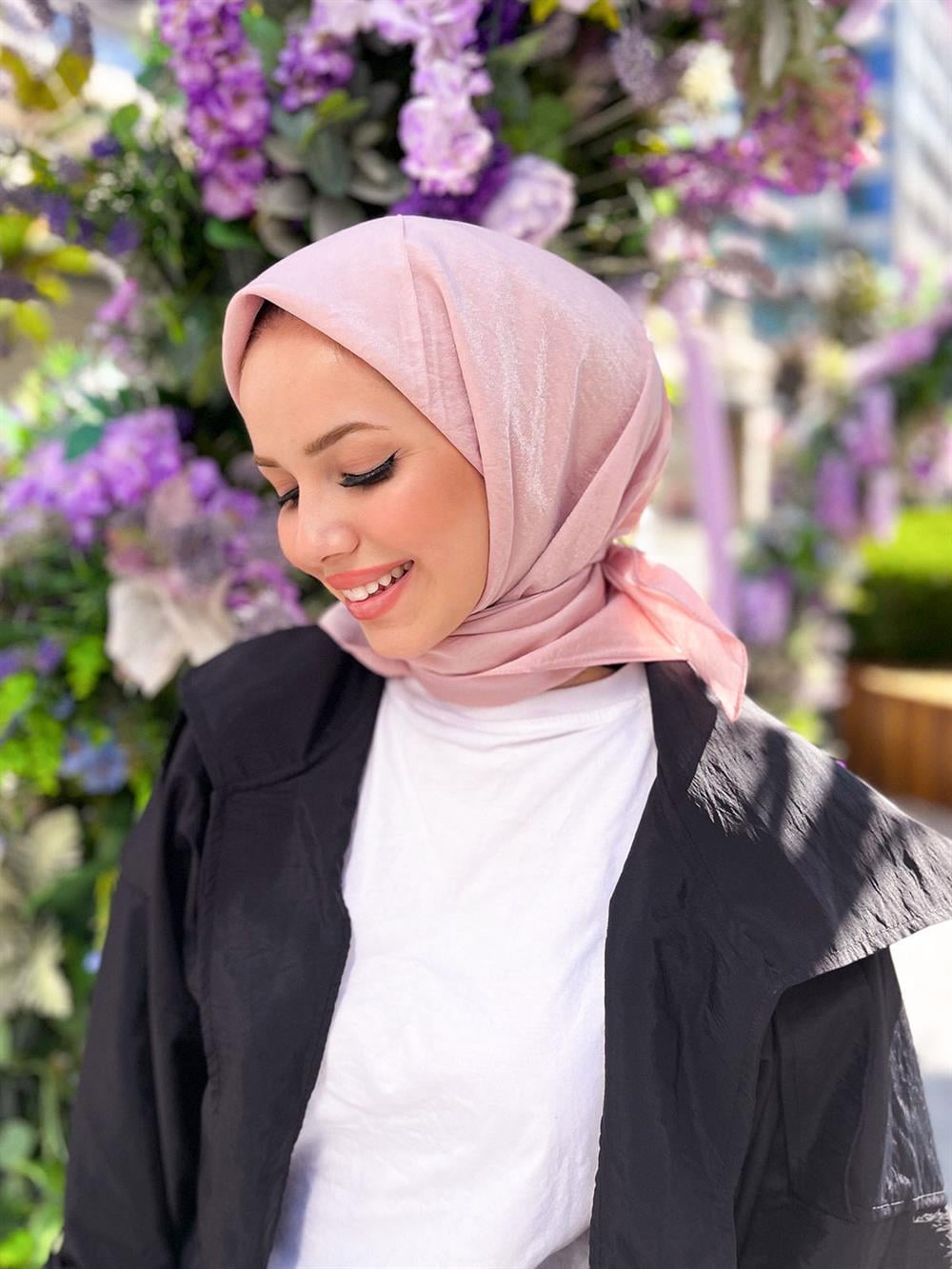 Armine Trend Hayal Pamuk Eşarp - ATEHYL-455 - Pembe 