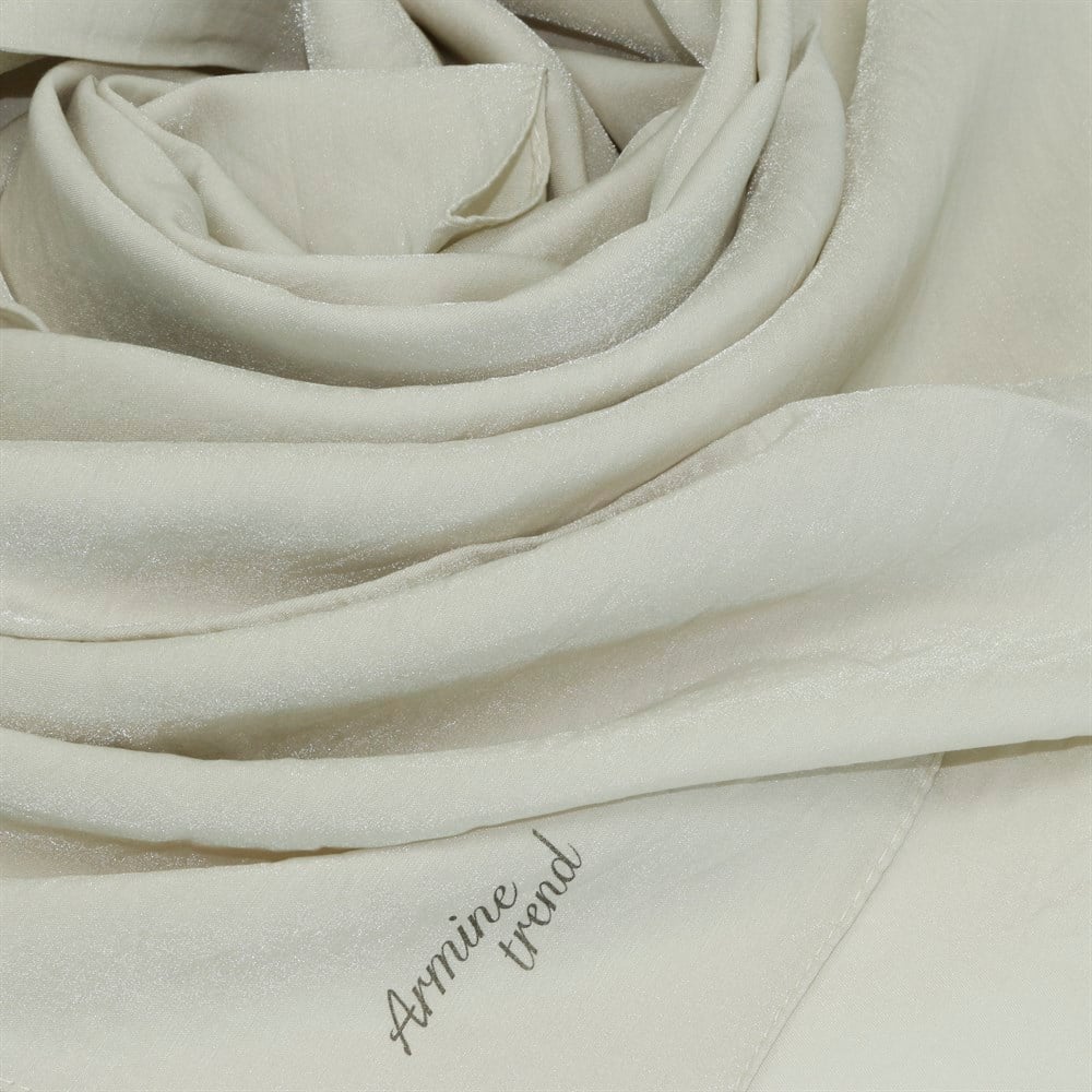 Armine Trend Hayal Pamuk Eşarp - ATEHYL-471 - Krem