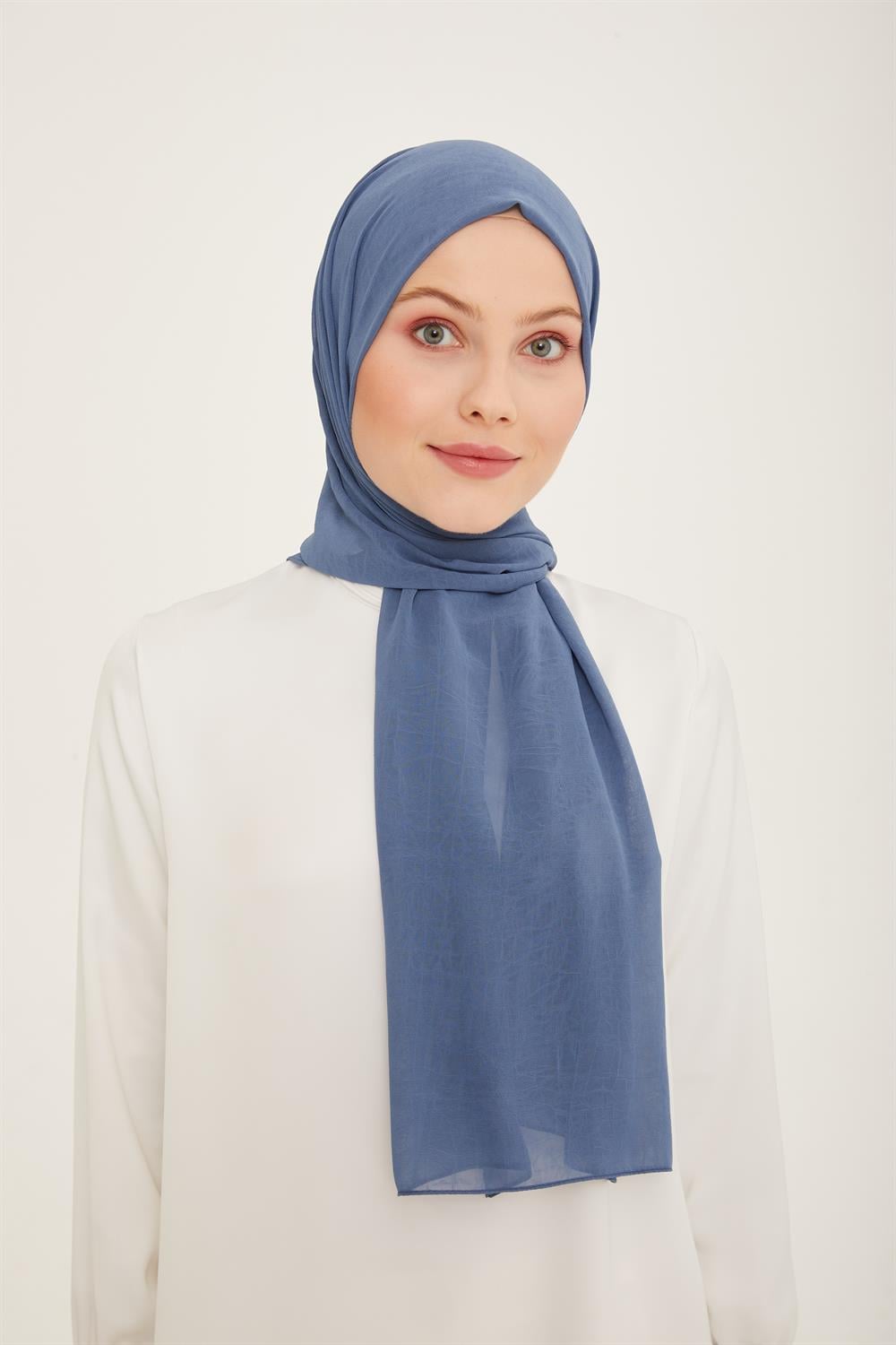Armine Trend Krinkıl Şifon Şal - ATSKRN-25 - Renk