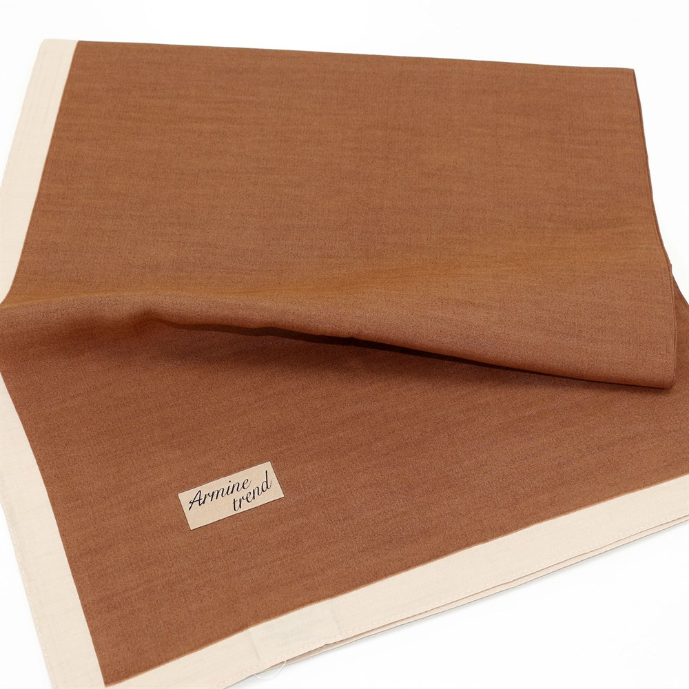 Armine Trend Modal Şal - Açık Kahve - MD3611-24