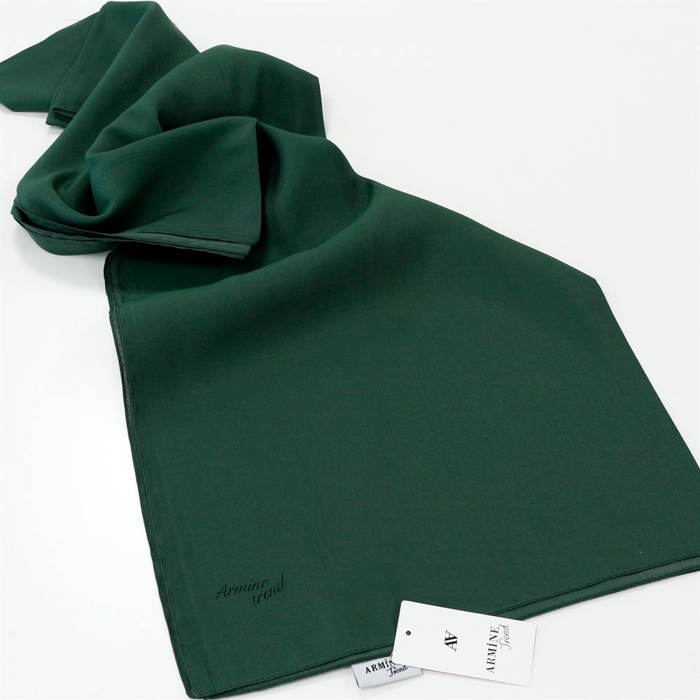 Armine Trend Modal Şal - Düz Renk - Zümrüt - MDZ01-102