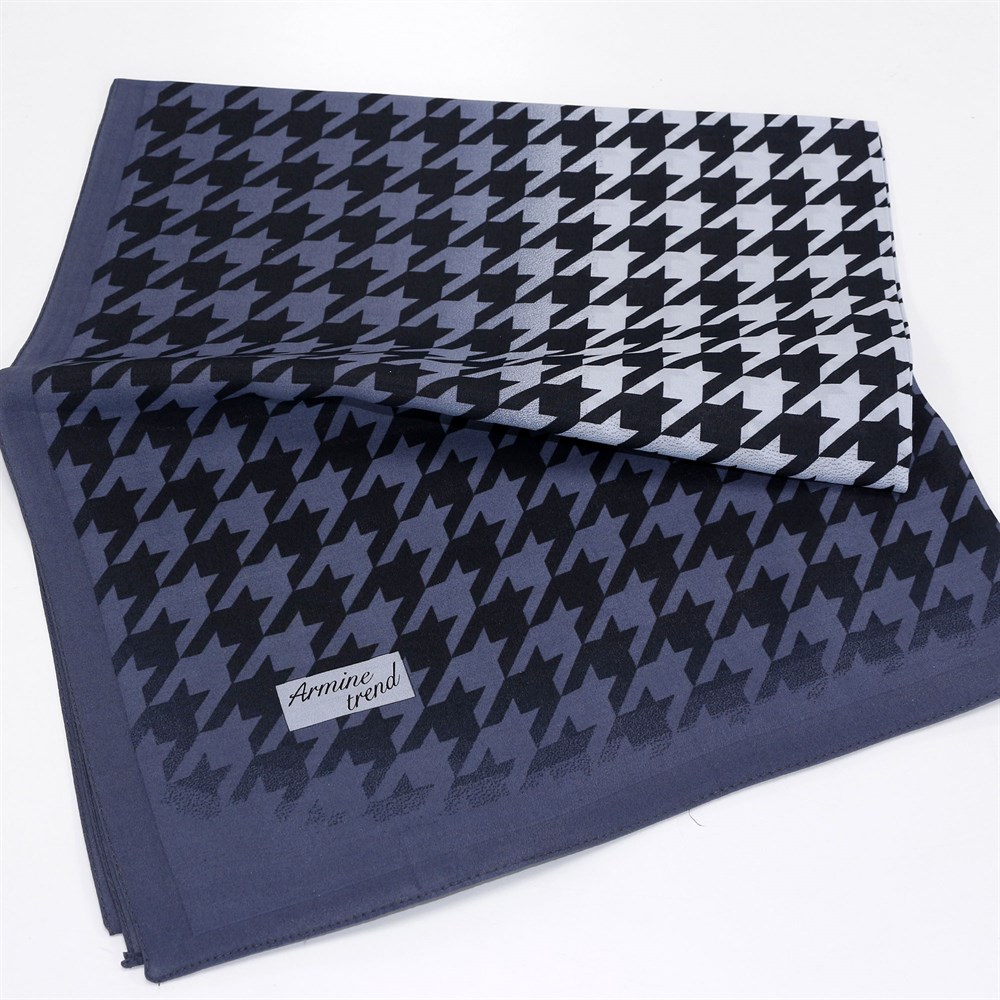 Armine Trend Modal Şal - Kazayağı - Füme - MD2254-09