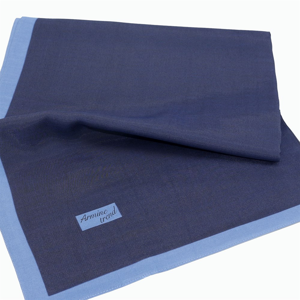Armine Trend Modal Şal - Lacivert - MD3611-25