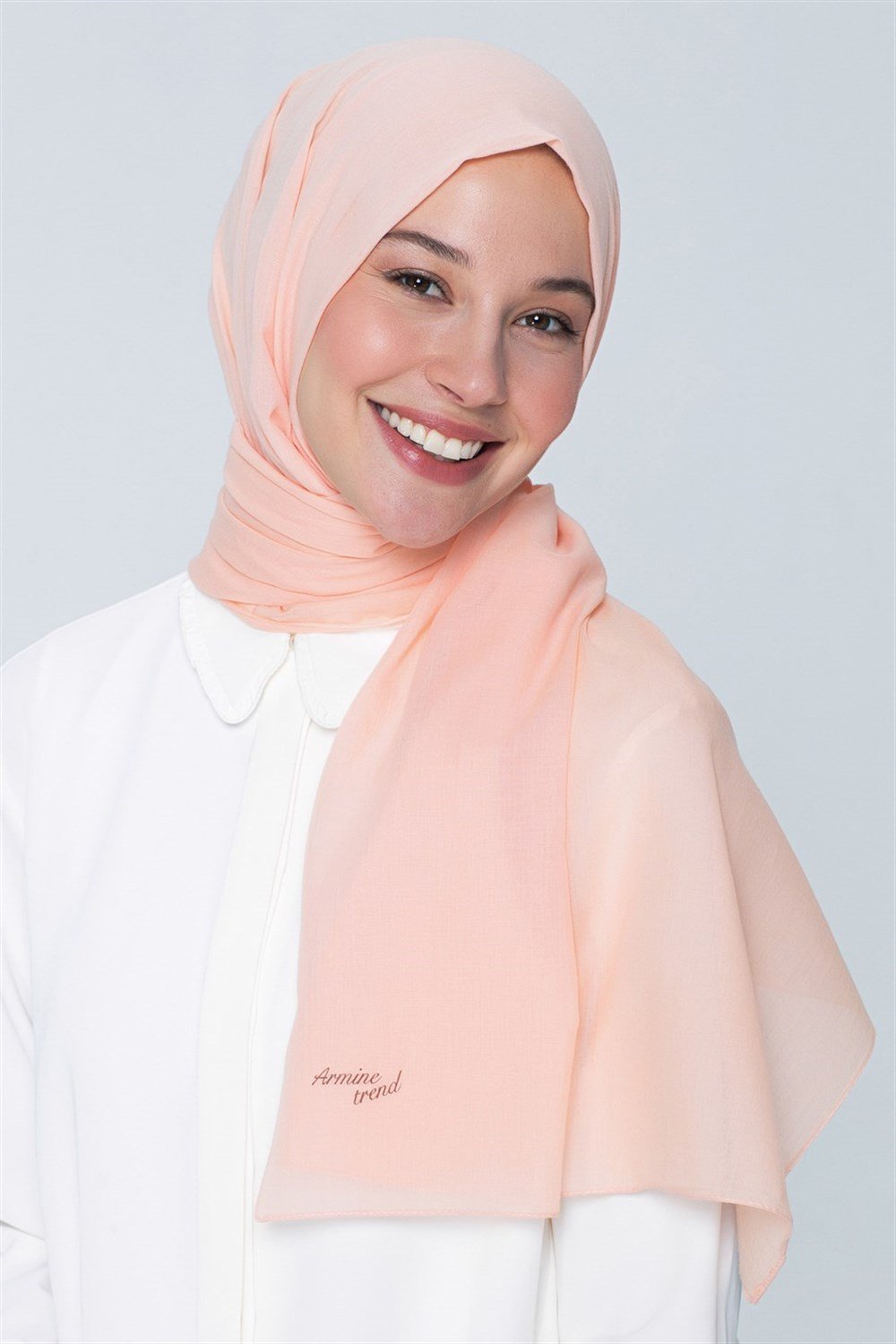 Armine Trend Pamuk Şal - Mercan