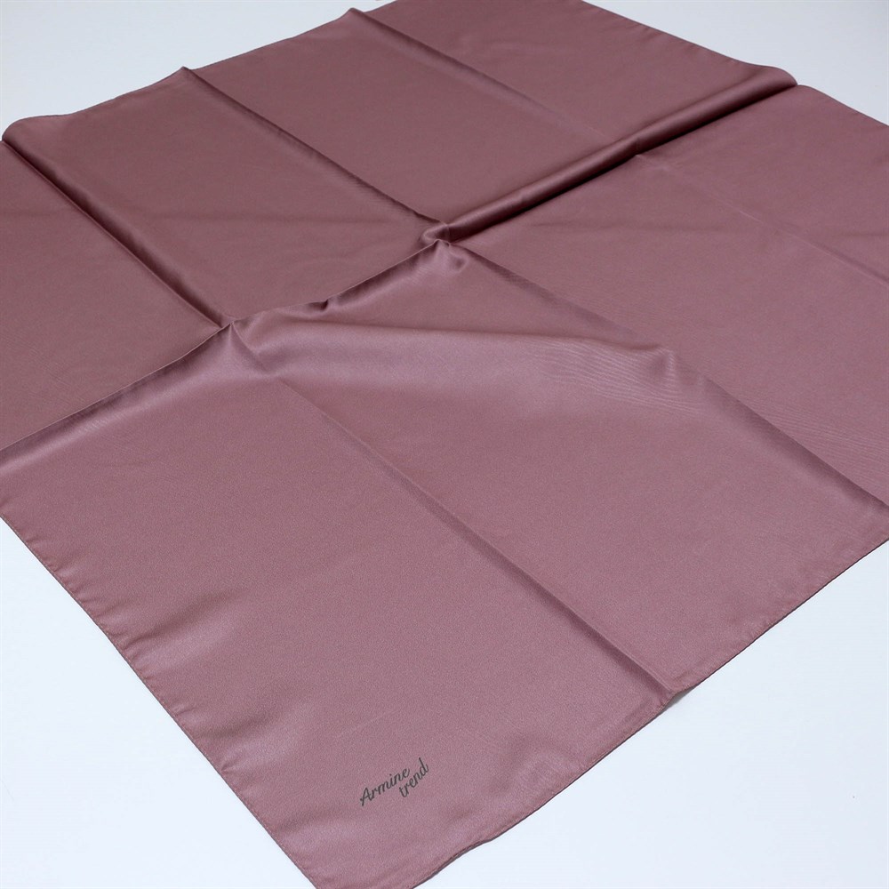 Armine Trend Rayon Poly. Düz Renk Eşarp - 276463 467 - Gül Kurusu - Tivil