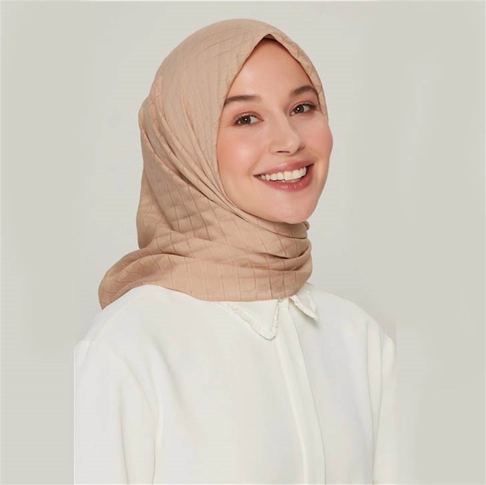 Armine Trend Yok Eşarp - Vizon