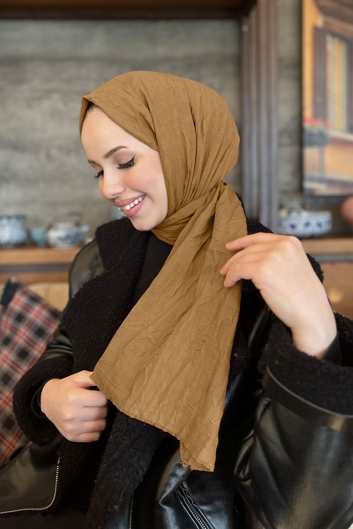 Bambu Kraş Şal - SEBSAL35 - Kimyon