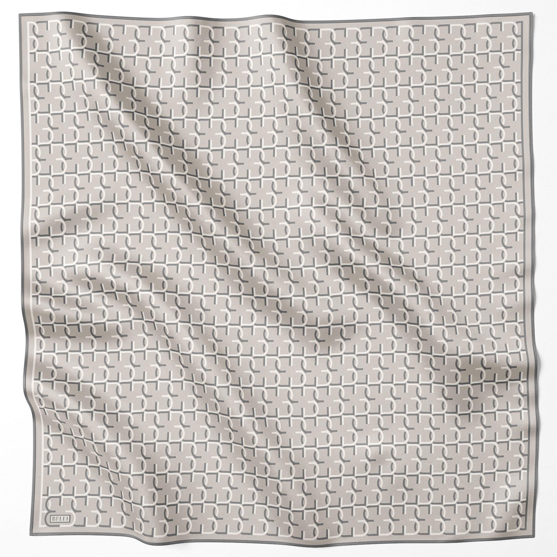 Belli İpek Eşarp 2025 İlkbahar-Yaz - 4102D-83 - Sura