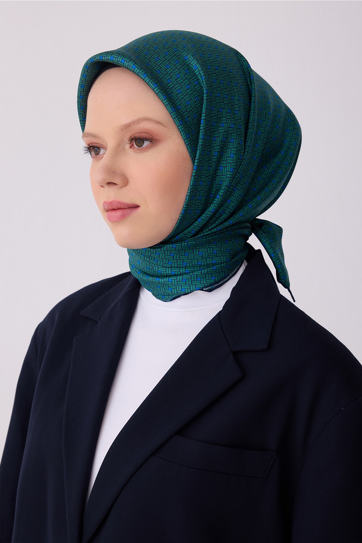 Belli İpek Eşarp - 4317D-85 - Tivil