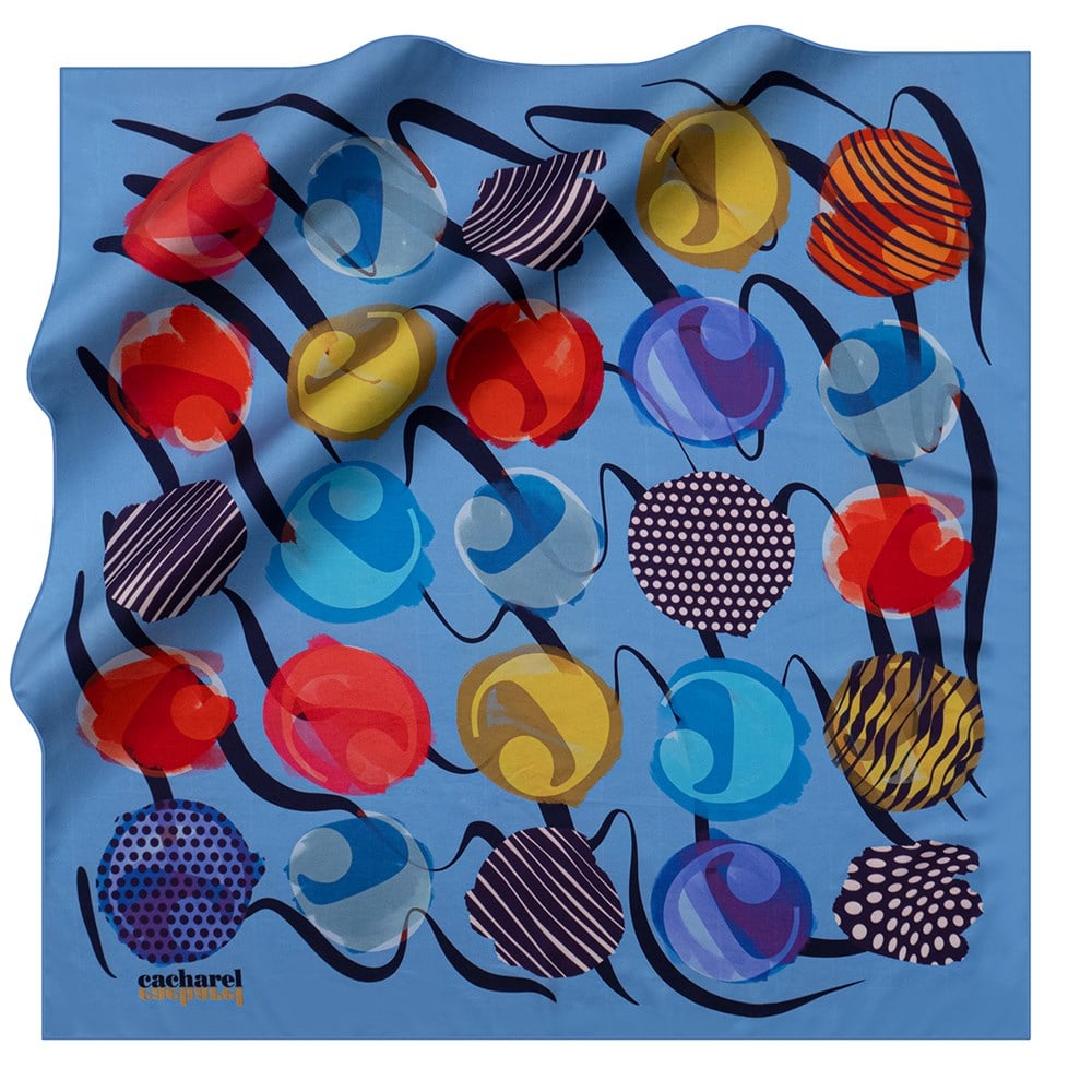 Cacharel Eşarp - Polyester Tivil Kumaş - 7788314-924