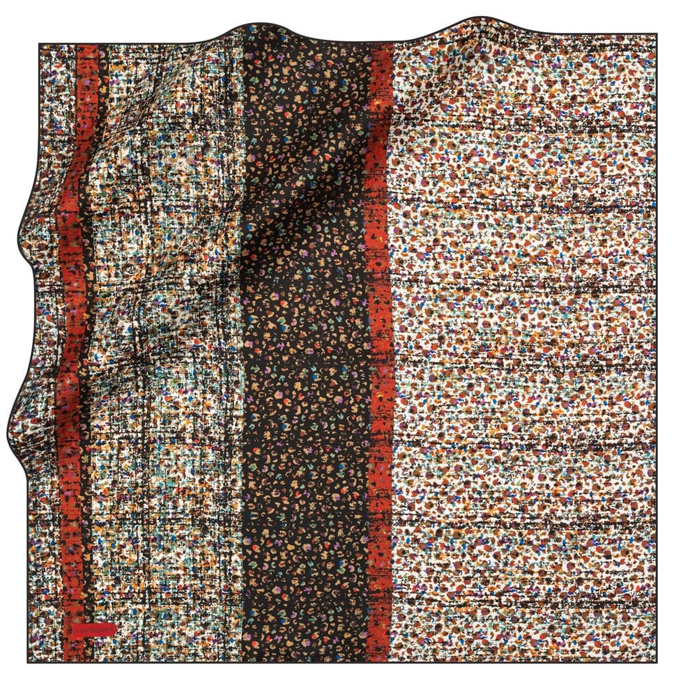 Cacharel Twill İpek Eşarp - 2020/2021 Sonbahar-Kış - 8150313-913 - Tivil