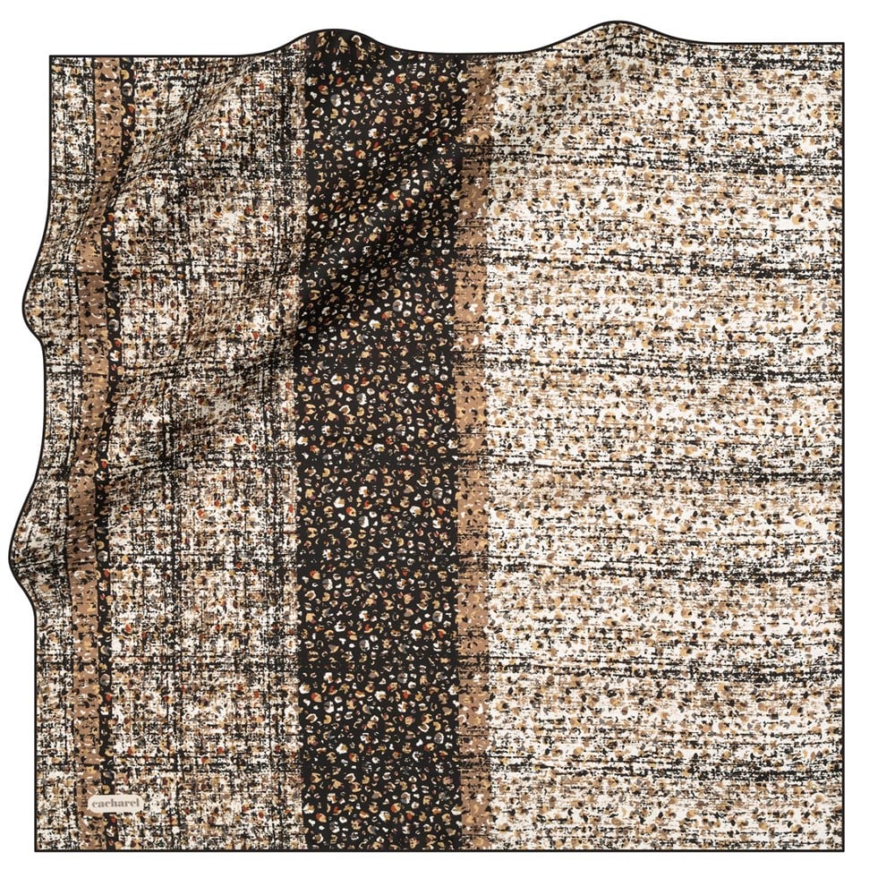Cacharel Twill İpek Eşarp - 2020/2021 Sonbahar-Kış - 8150313-912 - Tivil
