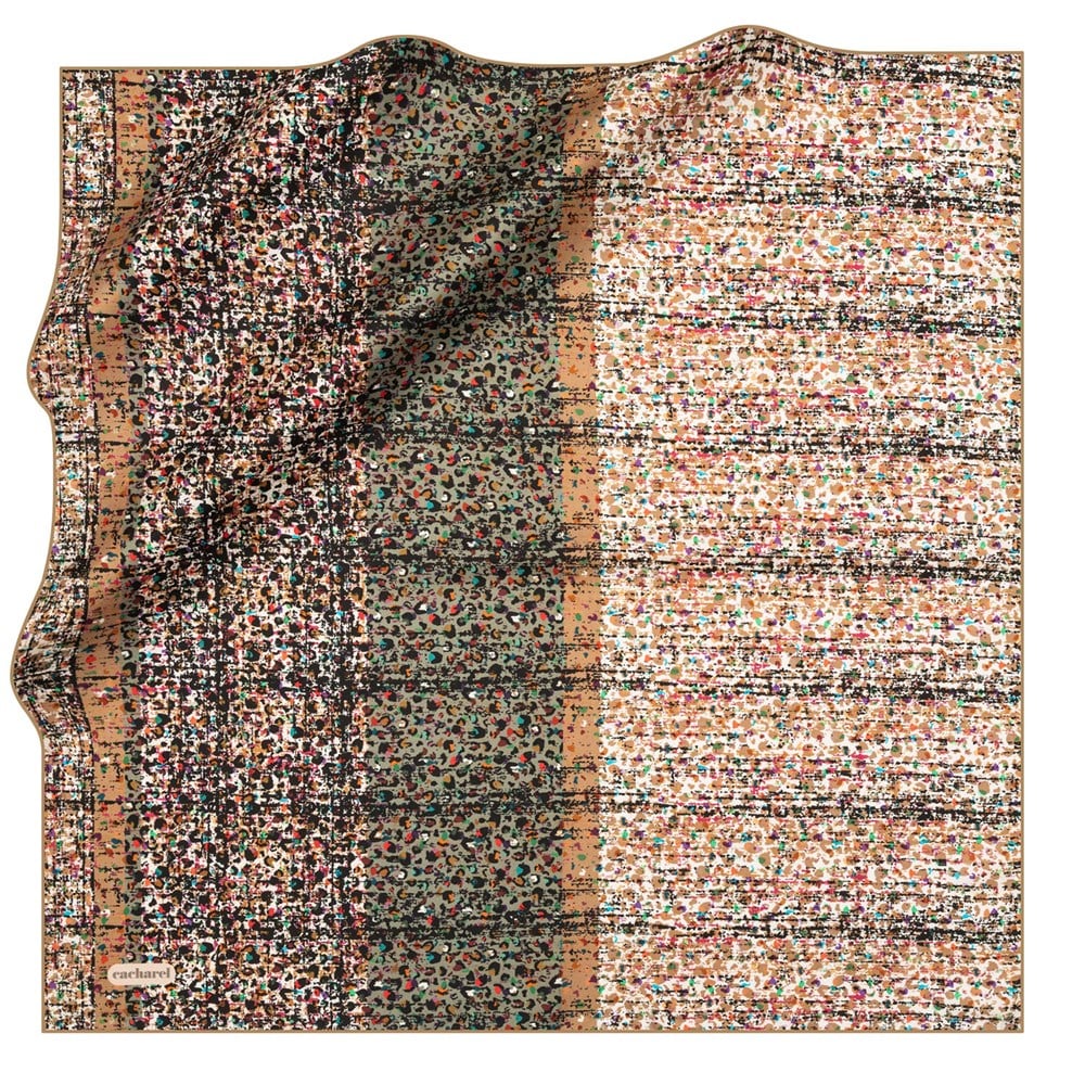 Cacharel Twill İpek Eşarp - 2020/2021 Sonbahar-Kış - 8150313-961 - Tivil