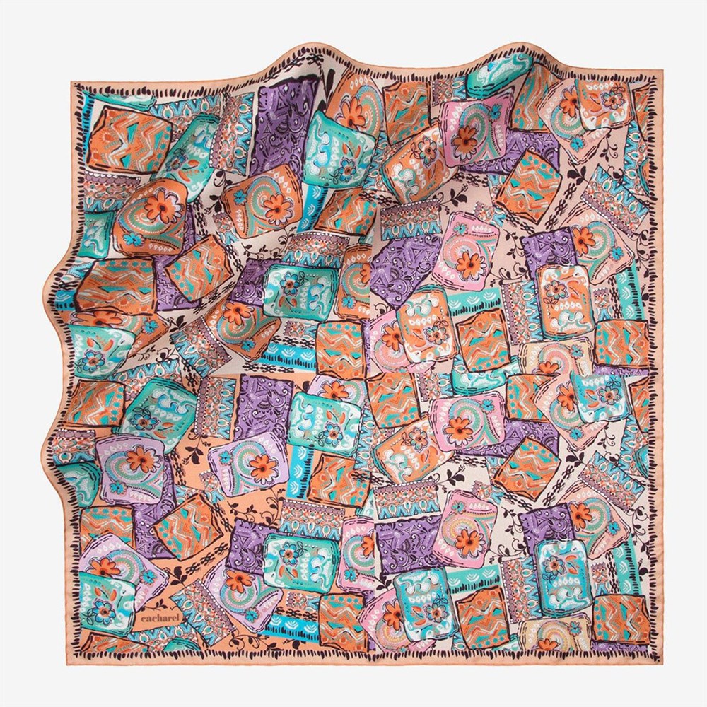 Cacharel Twill İpek Eşarp - 7497313-961