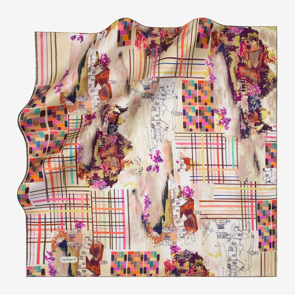 Cacharel Twill İpek Eşarp - 7518313-951