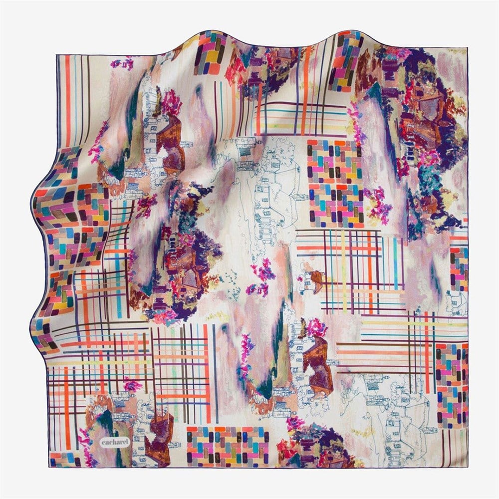 Cacharel Twill İpek Eşarp - 7518313-992