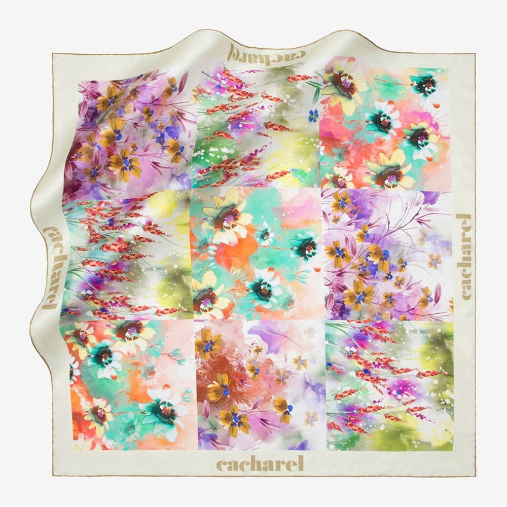 Cacharel Twill İpek Eşarp - 7527313-951