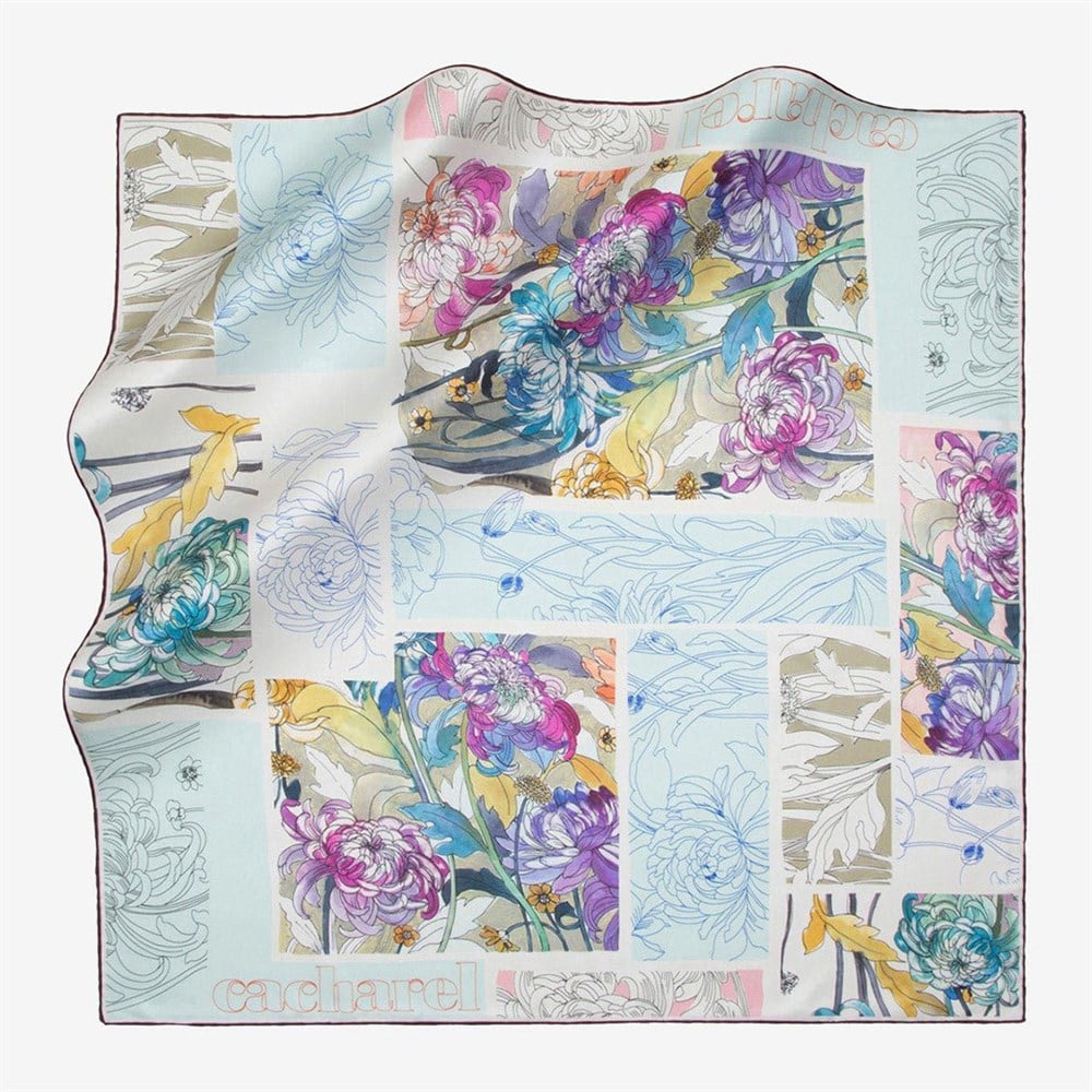 Cacharel Twill İpek Eşarp - 7539313-931