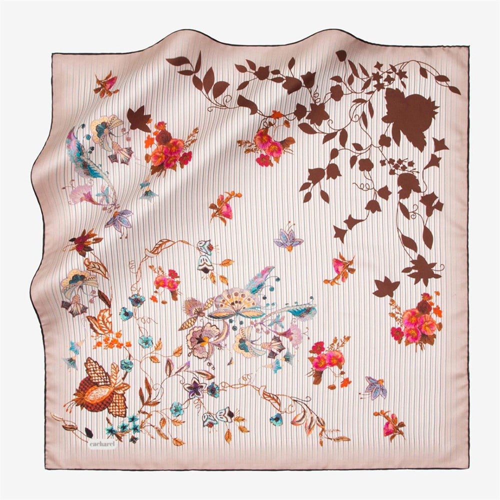 Cacharel Twill İpek Eşarp - 7549313-913