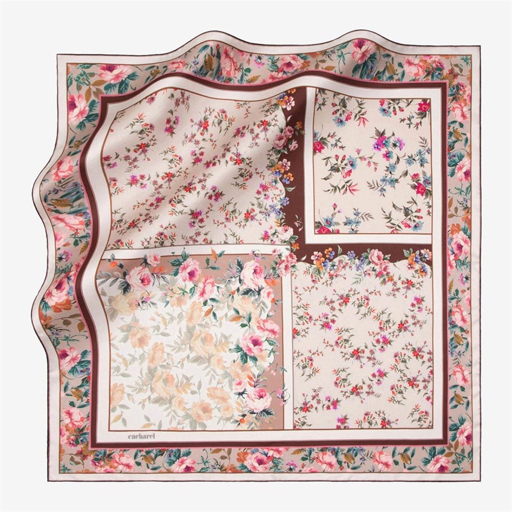 Cacharel Twill İpek Eşarp - 7554313-931