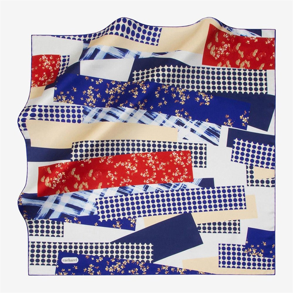 Cacharel Twill İpek Eşarp - 7596313-921