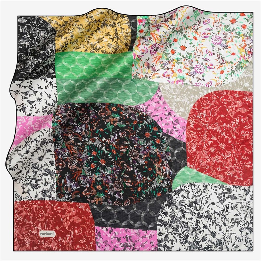 Cacharel Twill İpek Eşarp - 7640313-911