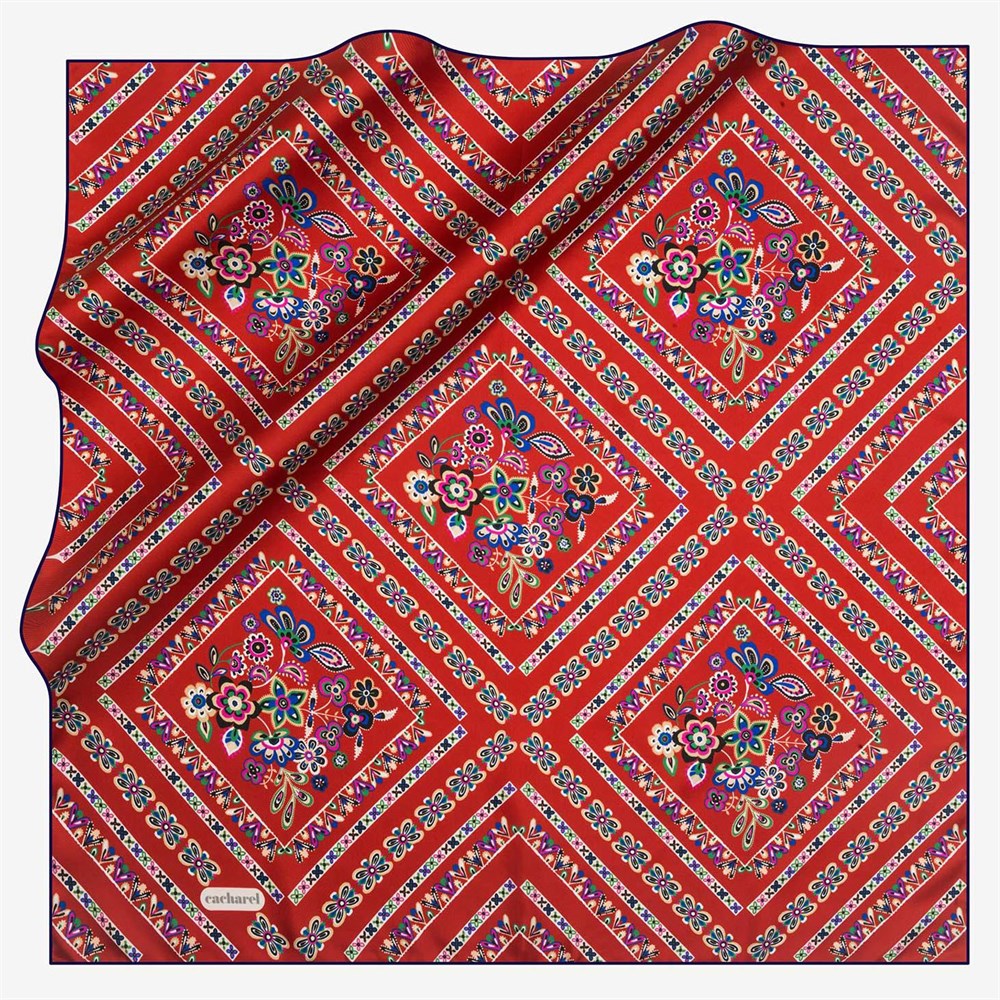 Cacharel Twill İpek Eşarp - 7647313-911