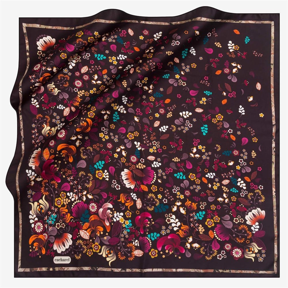 Cacharel Twill İpek Eşarp - 7665313-992