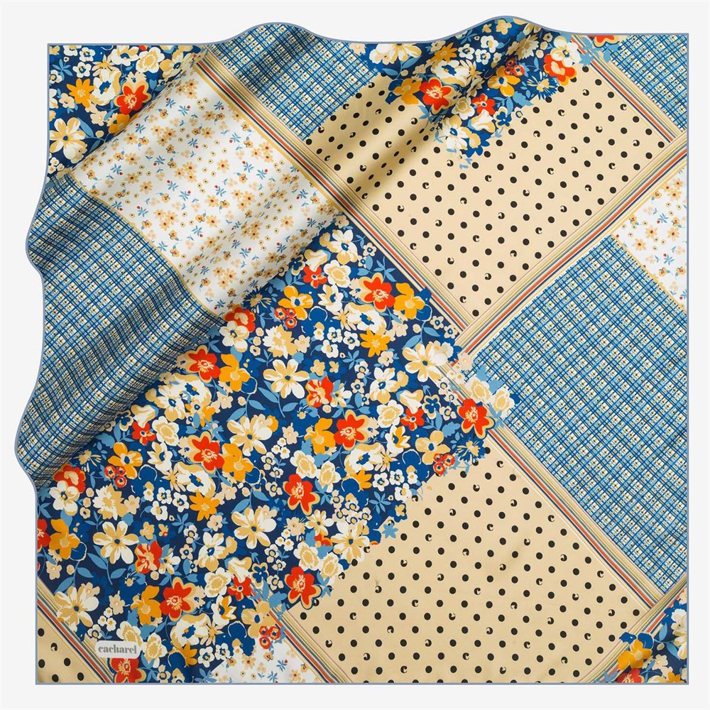 Cacharel Twill İpek Eşarp - 7694313-923