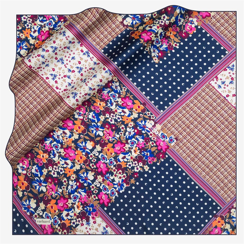 Cacharel Twill İpek Eşarp - 7694313-921