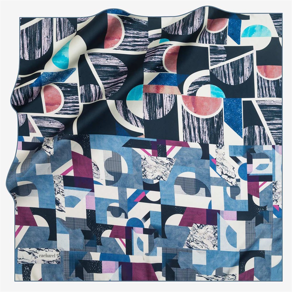 Cacharel Twill İpek Eşarp - 7701313-922