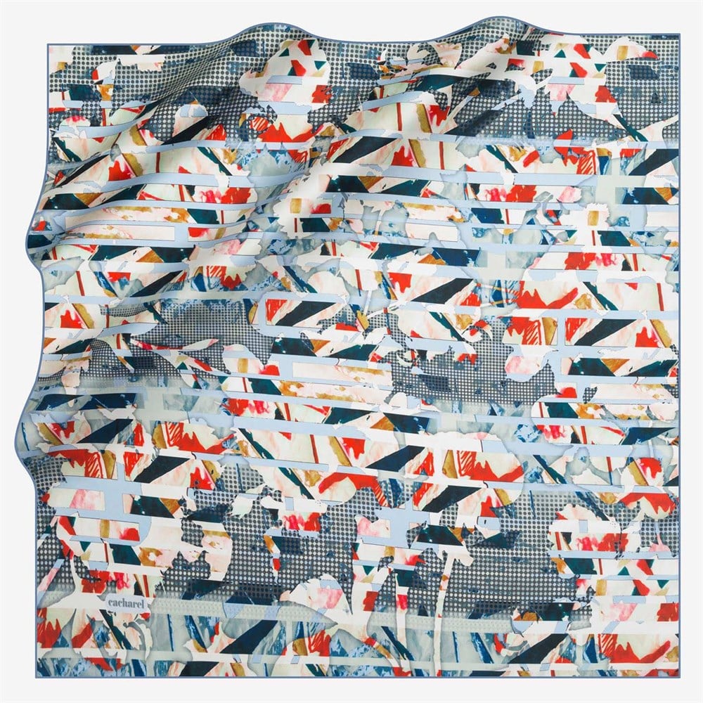 Cacharel Twill İpek Eşarp - 7710313-921