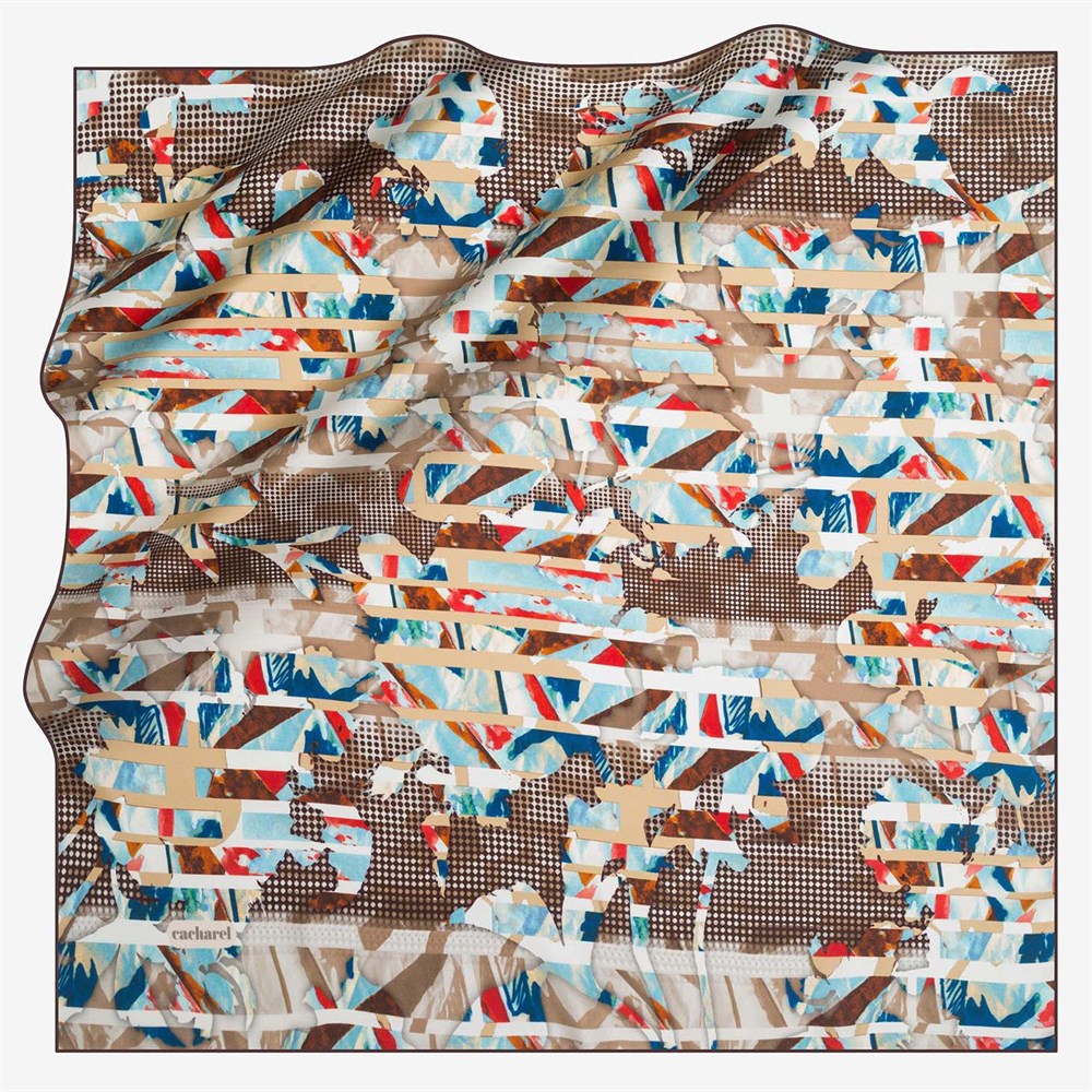 Cacharel Twill İpek Eşarp - 7710313-941