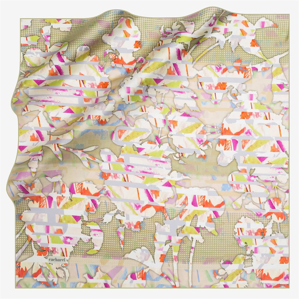 Cacharel Twill İpek Eşarp - 7710313-951