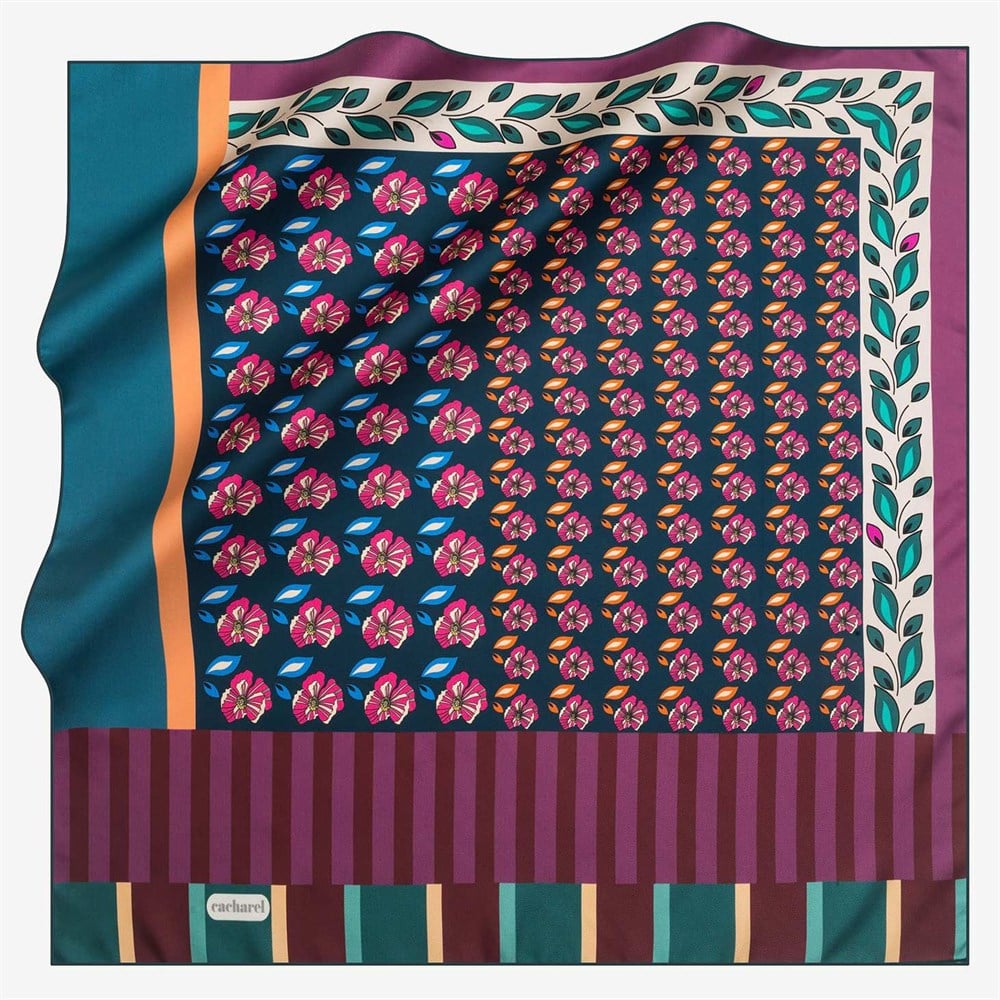 Cacharel Twill İpek Eşarp - 7723313-951