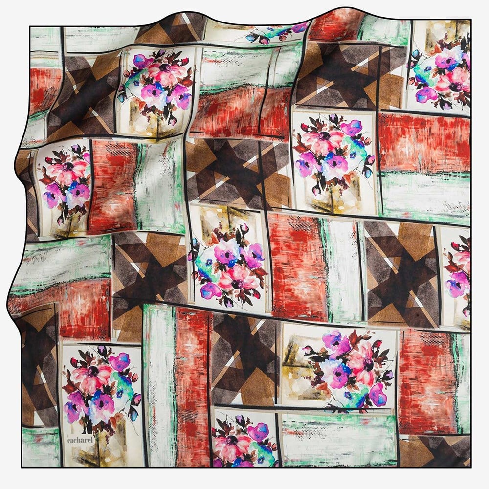 Cacharel Twill İpek Eşarp 2018/2019 Sonbahar Kış - 7685313-913