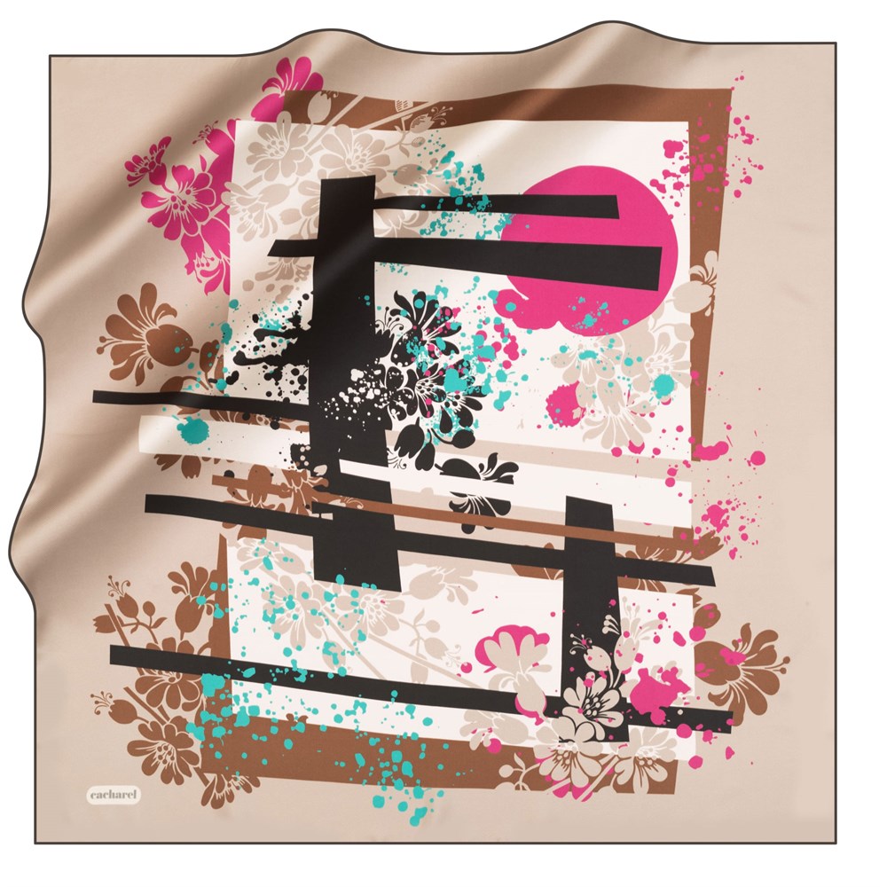 Cacharel Twill Silk Scarf - 2021 Spring-Summer - 8219313-913