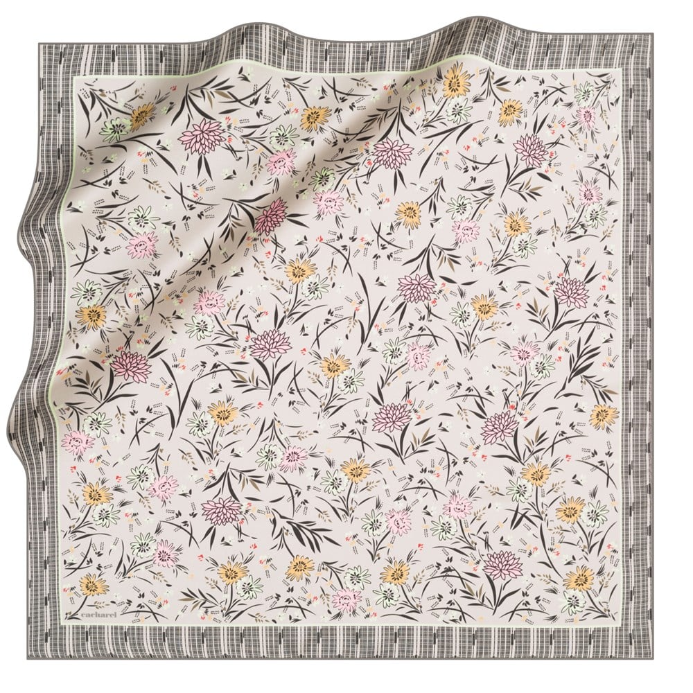 Cacharel Twill Silk Scarf - 2021 Spring-Summer - 8131313-971