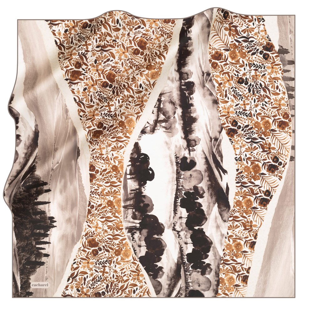 Cacharel Twill Silk Scarf - 2021 Spring-Summer - 8048313-931